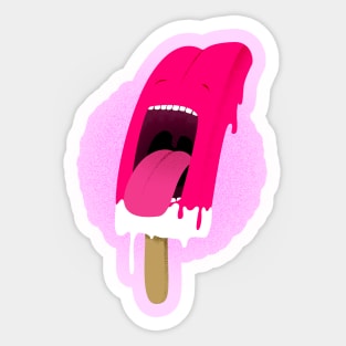 I Scream Final Sticker